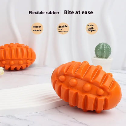 Durable Food Dispensing Squeaky Dog Chew Toy