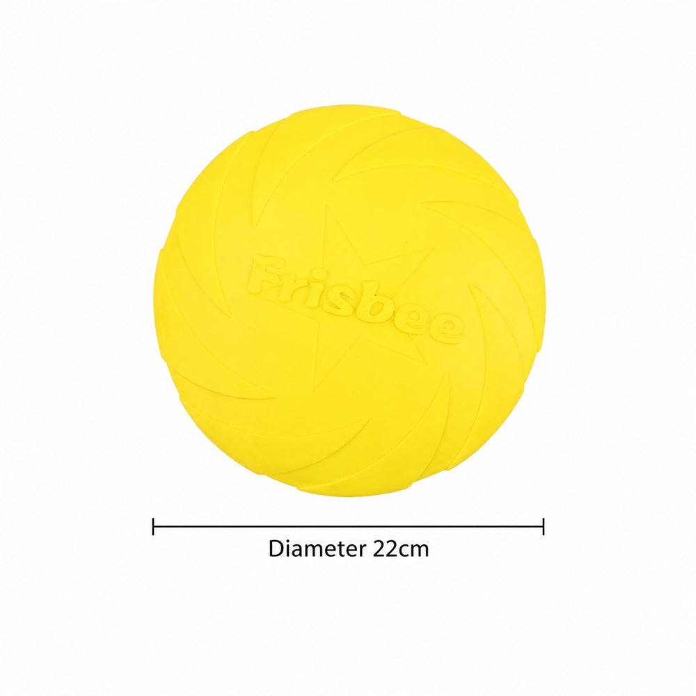Dog Frisbee | TPR Floating Fetch Toy | Durable 22cm