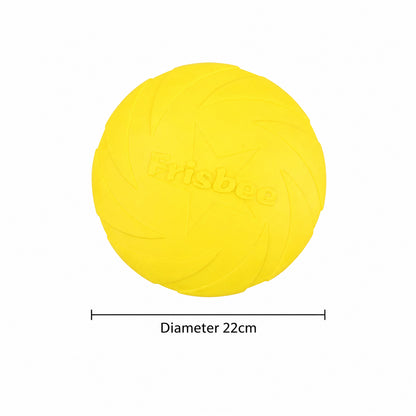 Dog Frisbee | TPR Floating Fetch Toy | Durable 22cm