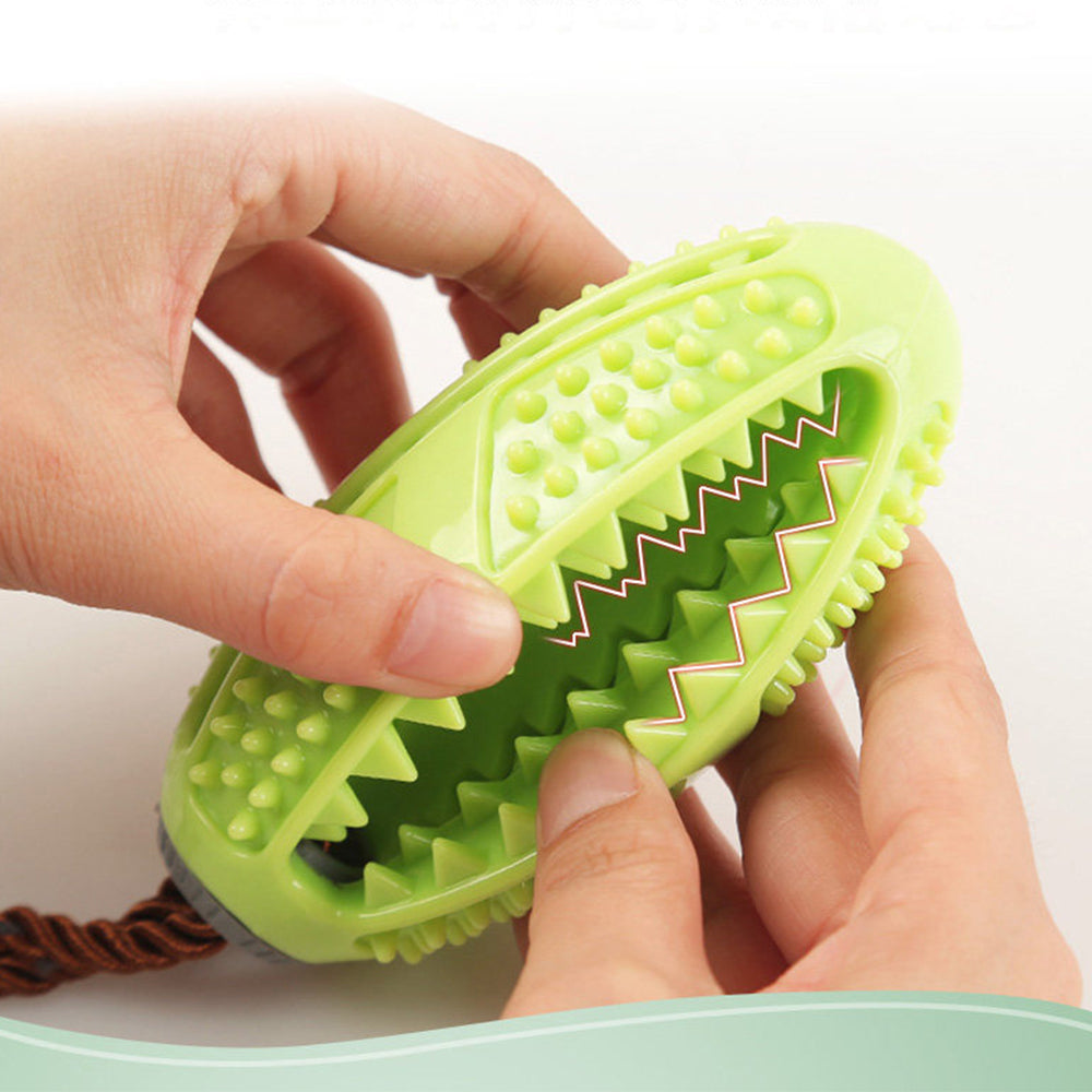 Green Strong Suction & Durable Dispensing Interactive Dog Toy