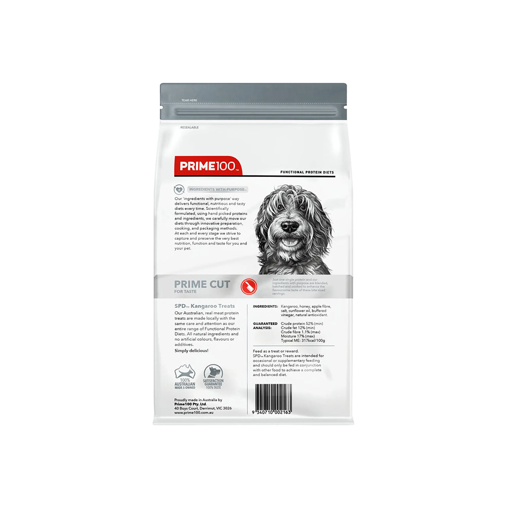 PRIME100 SPD Prime Cut Kangaroo Dog Treats 100g