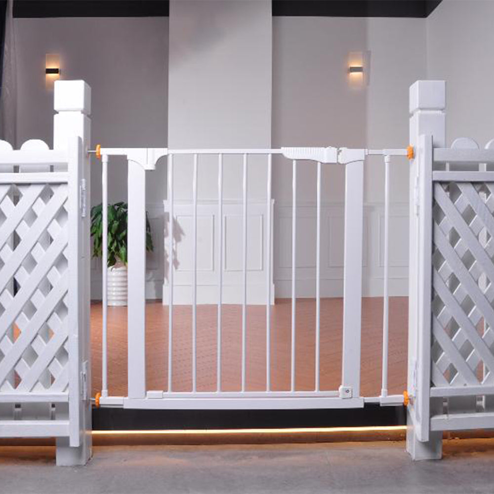 Pet Adjustable Metal Gate & Accessories 75 cm