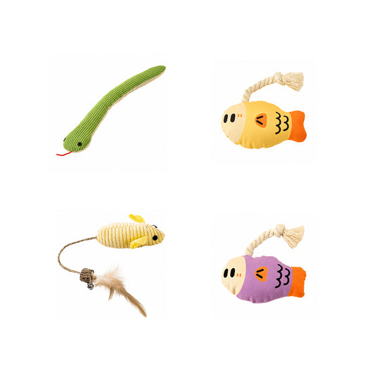 Interactive Dog & Cat Toys – Chew & Sound, Self-Play Fun