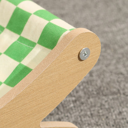 Cat Hammock Bed Wooden Frame Rocking