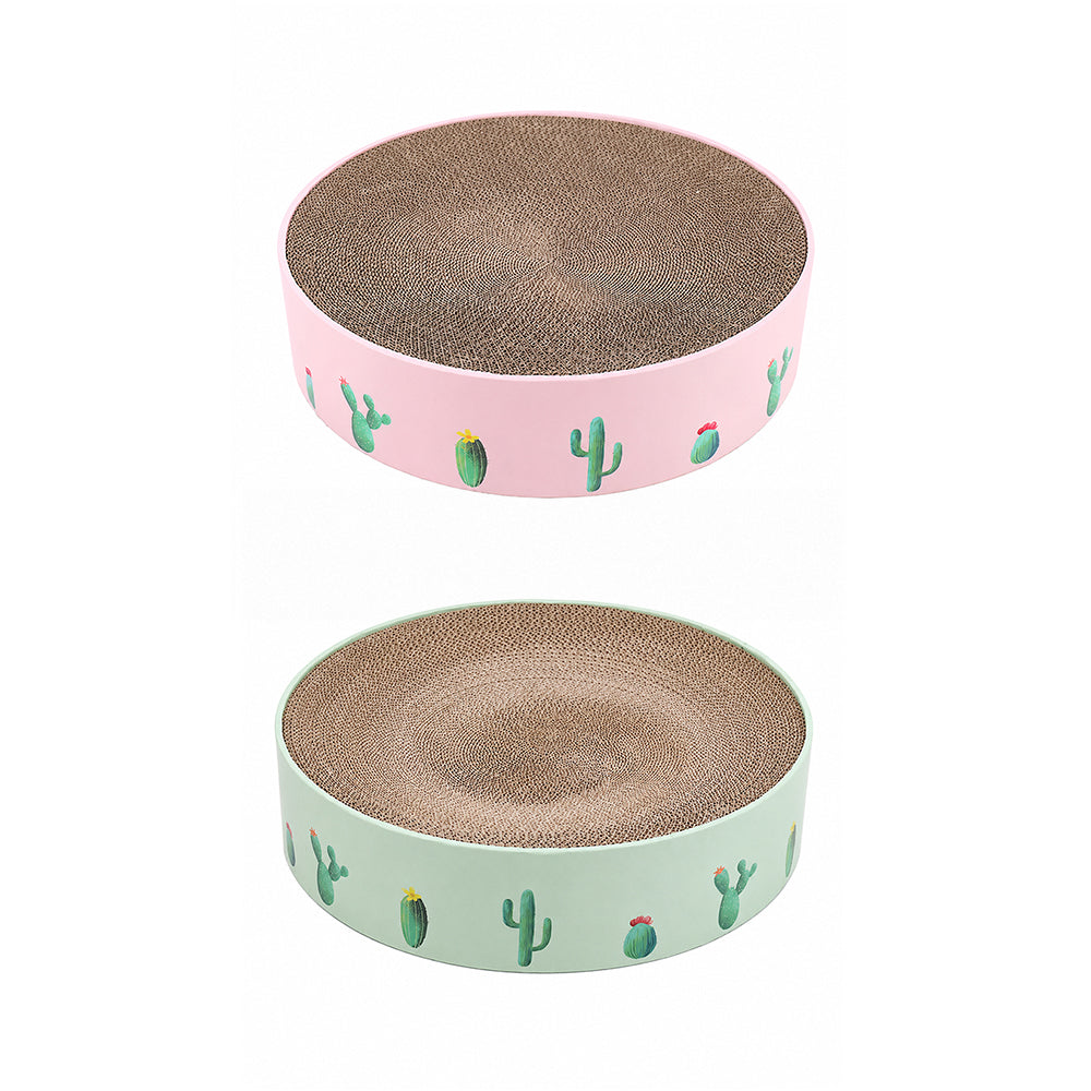 Cat Scratcher Bowl Bed Corrugated Cardboard