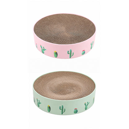 Cat Scratcher Bowl Bed Corrugated Cardboard