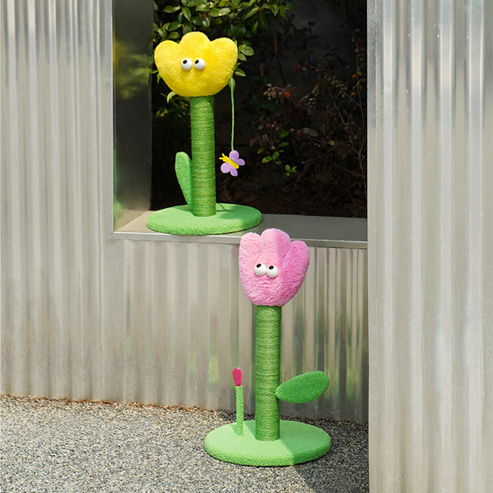 ZEZE Tulip Cat Tree Scratching Post