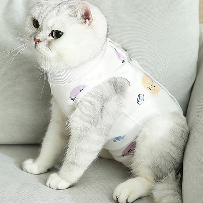 Cartoon Cat Pet Clothes - Random Shipment