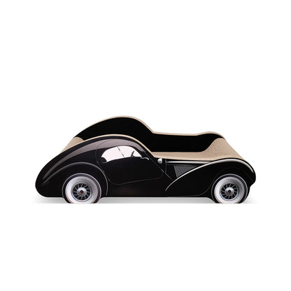 ZODIAC Black Car-shaped Cat Scratcher 50x29x15cm