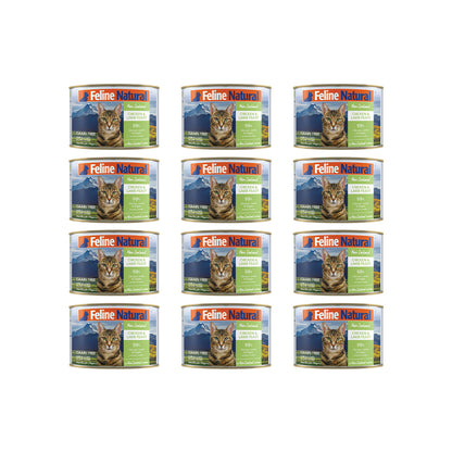 FELINE NATURAL Chicken and Lamb Grain Free Cat Food