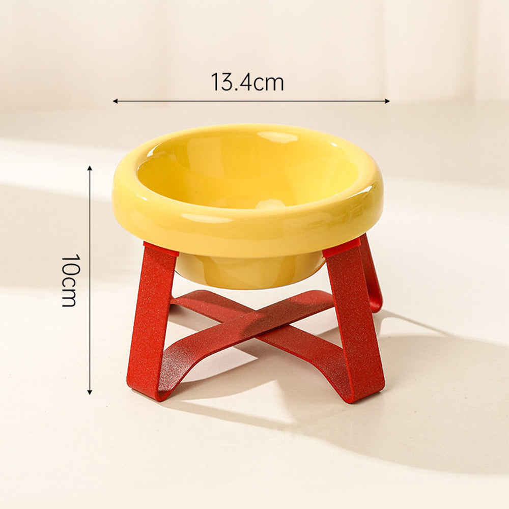PECOLO PE Pet Bowl – Anti-Spill Inward Rim