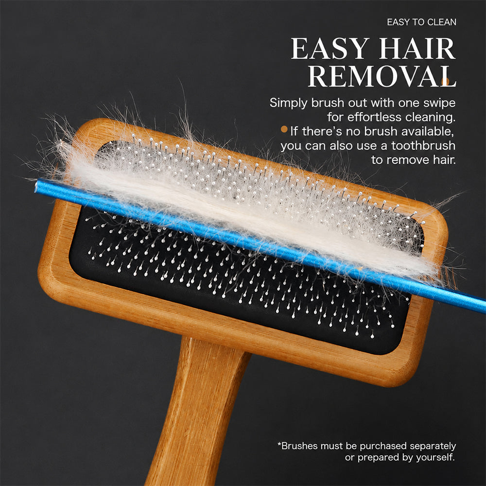 Pet Pin Brush – Grooming, Detangling & Deshedding for Cats & Dogs