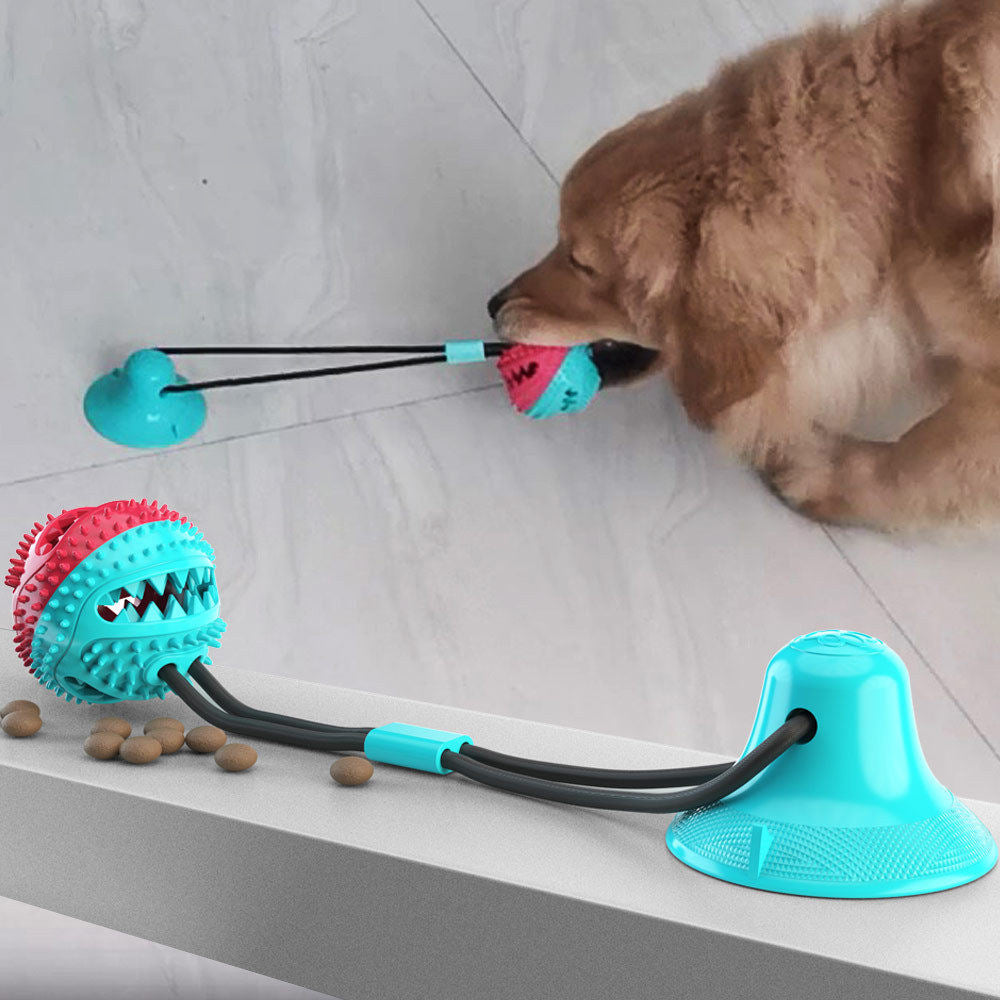 Strong Suction & Durable Dispensing Interactive Dog Toy 1Pcs Random