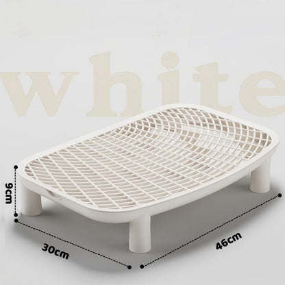 Cat Litter Mat Platform Raised Anti Tracking