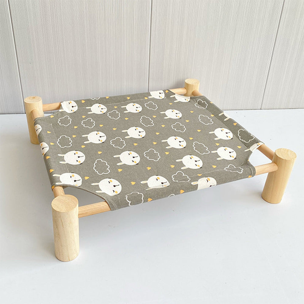All-Season Comfortable Wooden Pet Bed