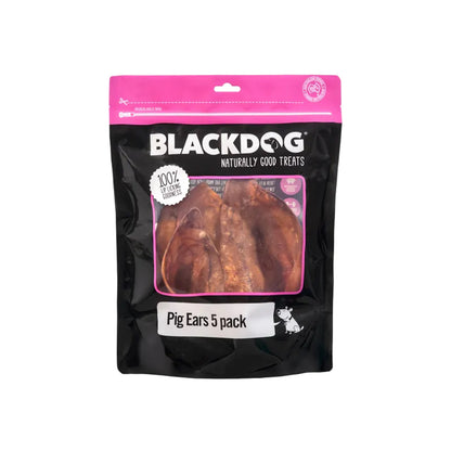 BLACKDOG Pigs Ears Dog Treats