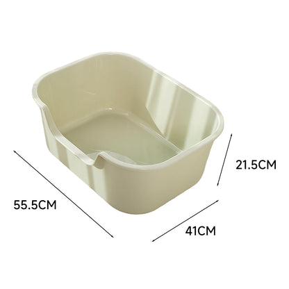 Extra Large Open Cat Litter Box 55x41x21.5cm
