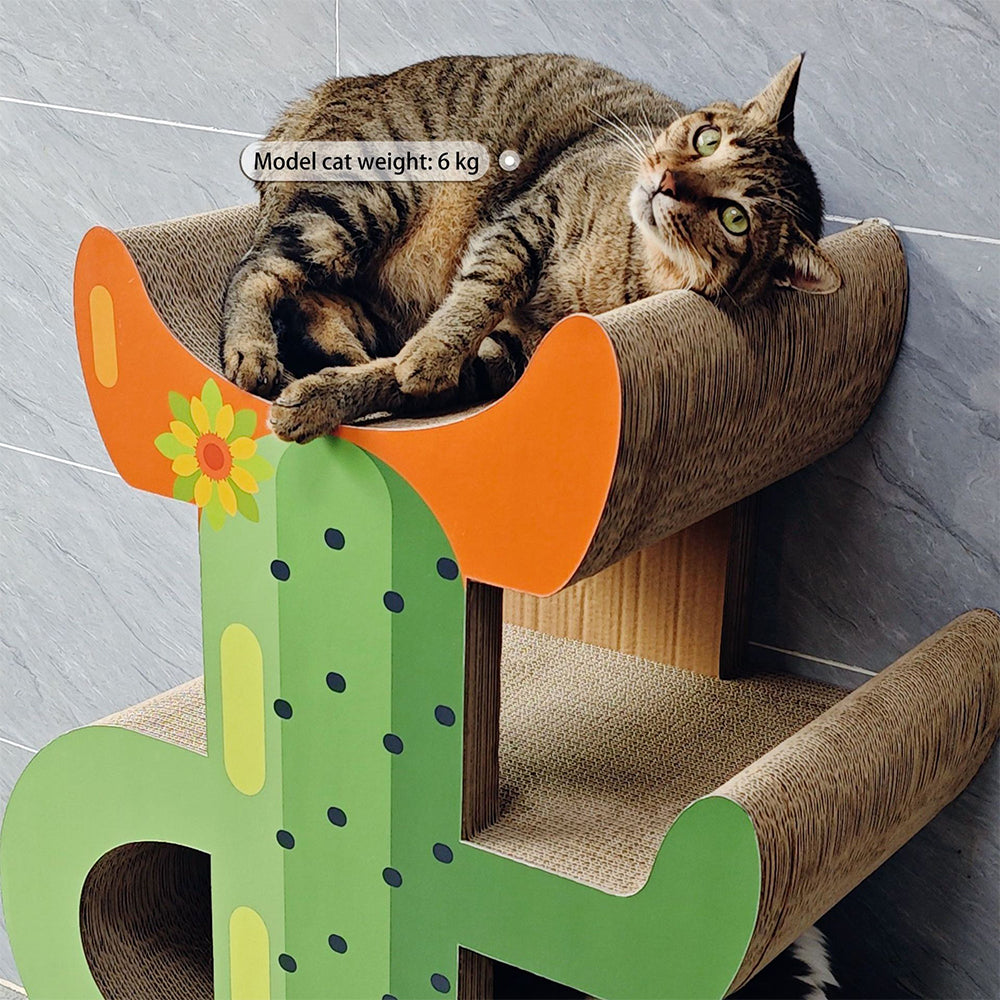 ZODIAC Cactus multi-layer Cat Scratcher 60x36x89cm