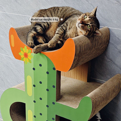 ZODIAC Cactus multi-layer Cat Scratcher 60x36x89cm