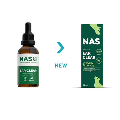 NAS NATURAL ANIMAL SOLUTIONS Ear Clear 50ml