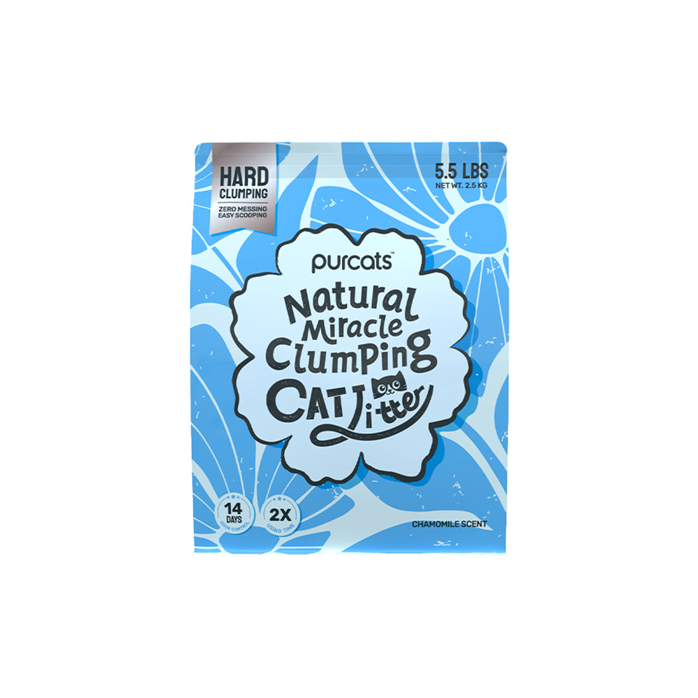 CATURE Natural Miracle Cassava Cat Litter - Chamomile Scent 2.5Kg