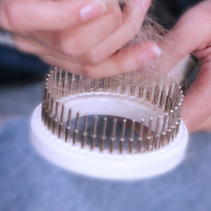 PAKEWAY Magnifier Pet Needle Comb - Blue