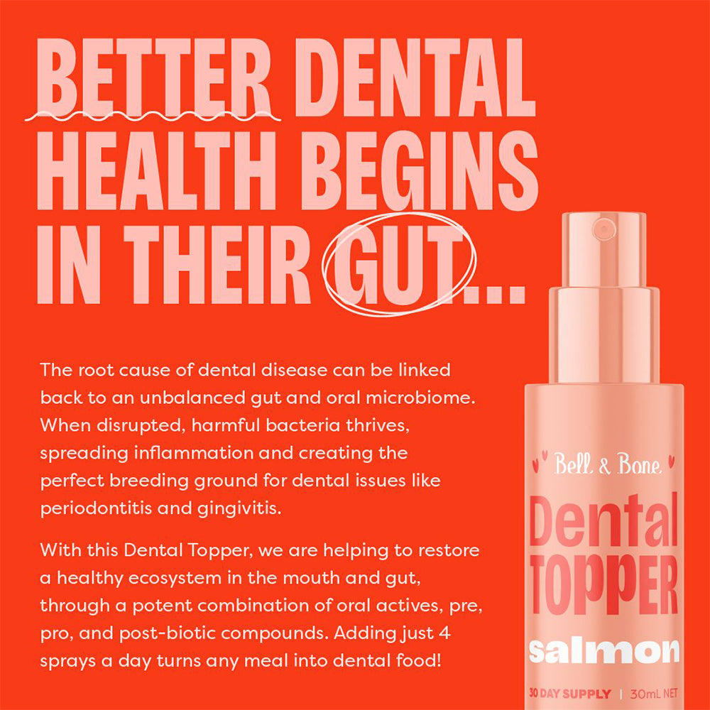 BELL & BONE Salmon Dog Dental Topper 30ml