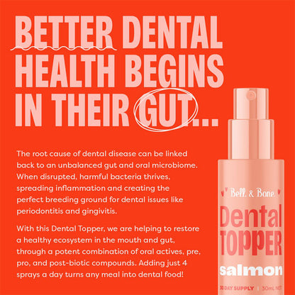 BELL & BONE Salmon Dog Dental Topper 30ml