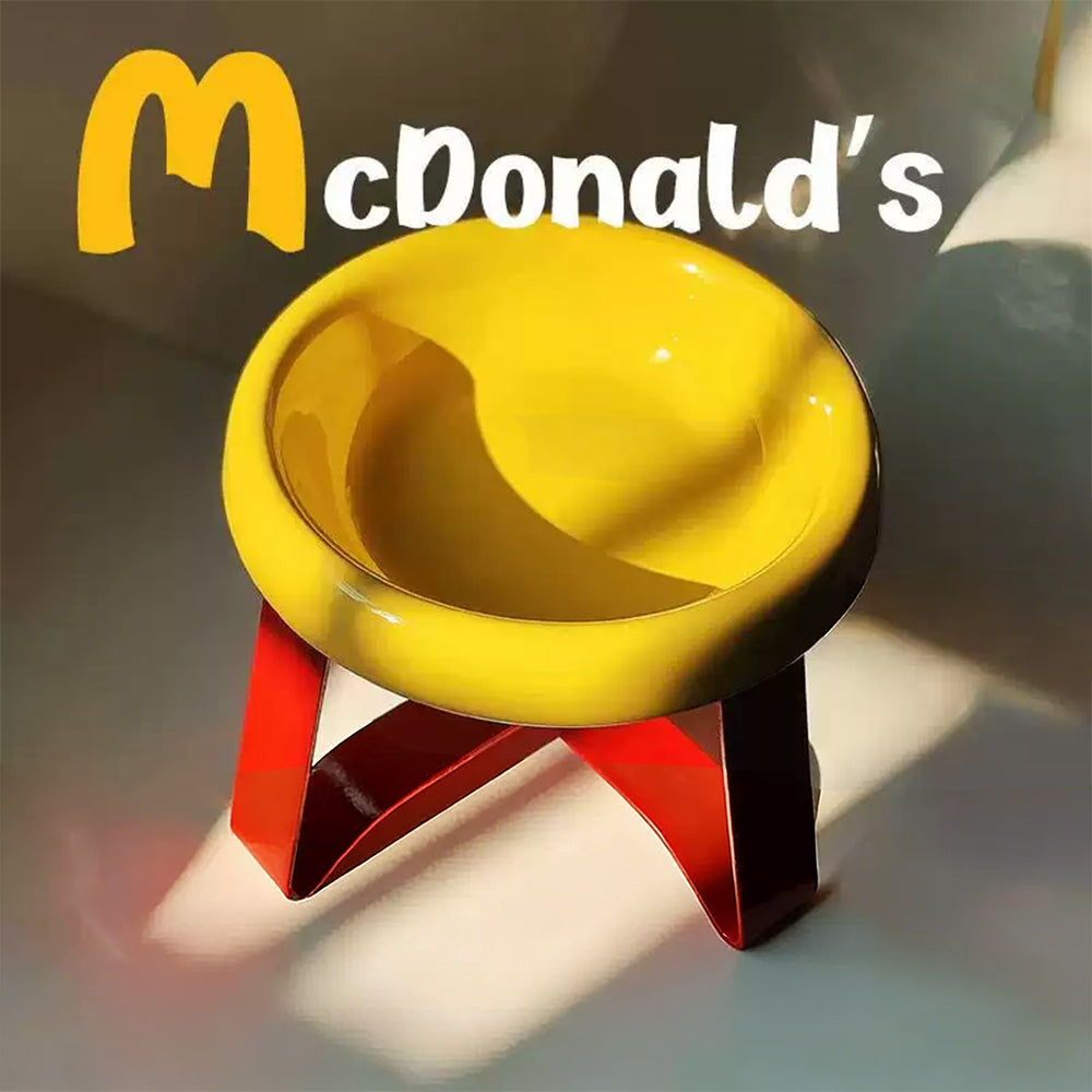 PECOLO PE Pet Bowl – Anti-Spill Inward Rim