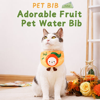 KARA PET Fruit Theme Bandana Collar for Cats
