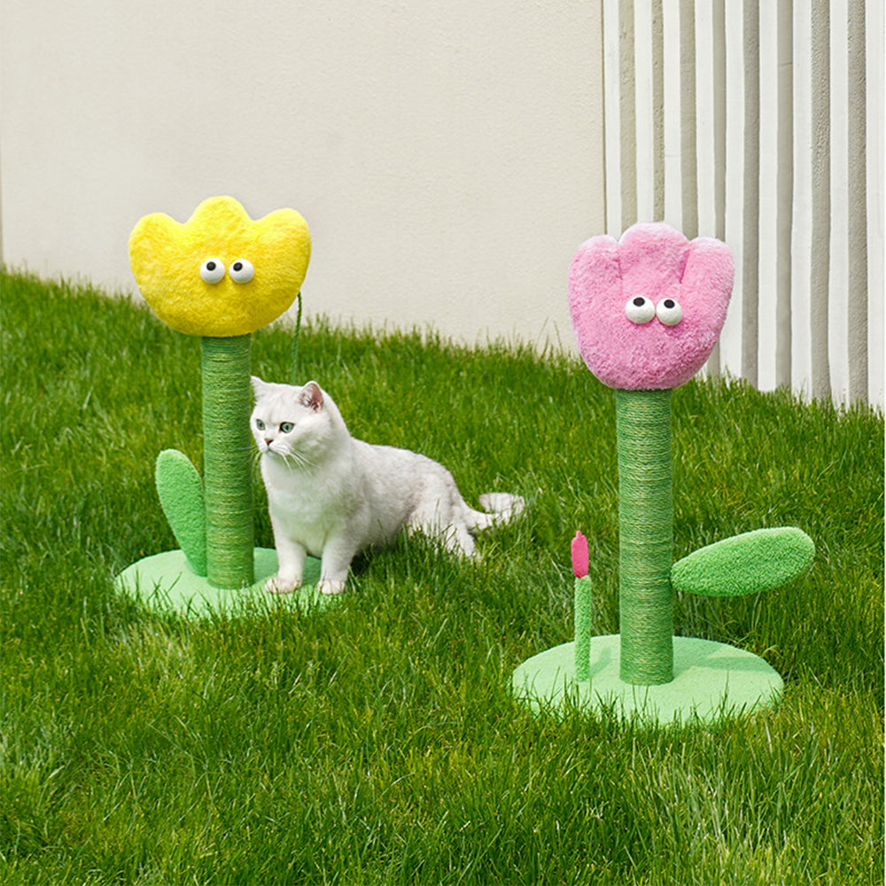ZEZE Tulip Cat Tree Scratching Post
