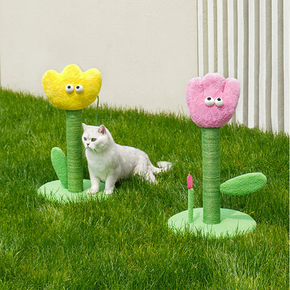 ZEZE Tulip Cat Tree Scratching Post