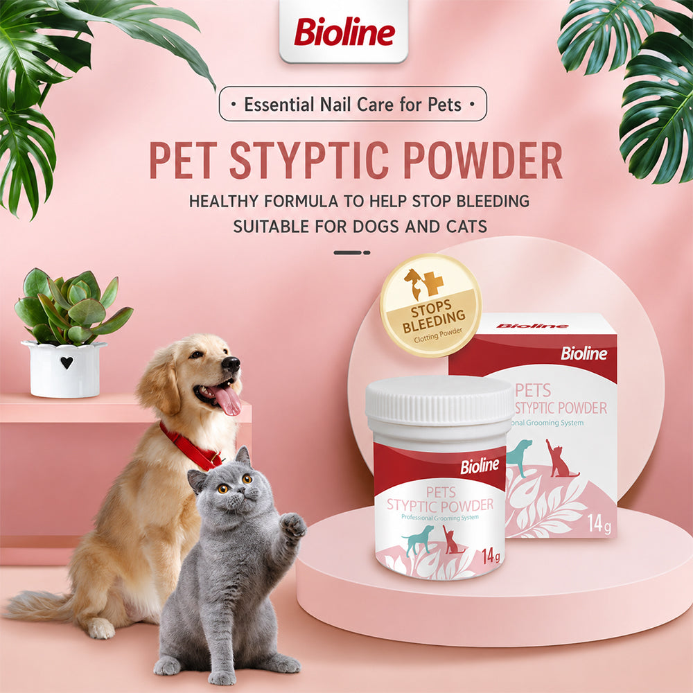 Bioline Pet Styptic Powder 14g for Dogs and Cats