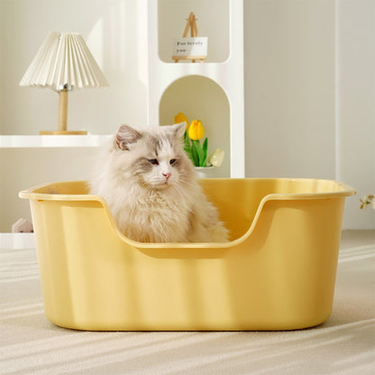 Extra Large Open Cat Litter Box 55x41x21.5cm