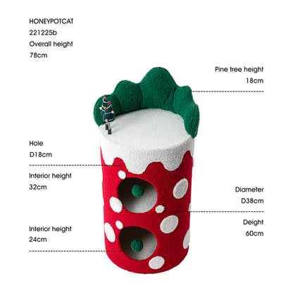 HONEYPOTCAT JingleJar Multi-Level Haven 221225a/221225b