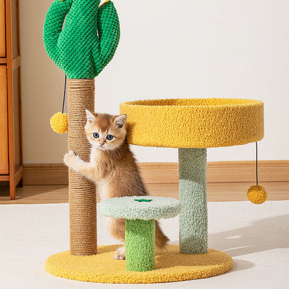 Cactus Cat Tree with Scratching Posts
