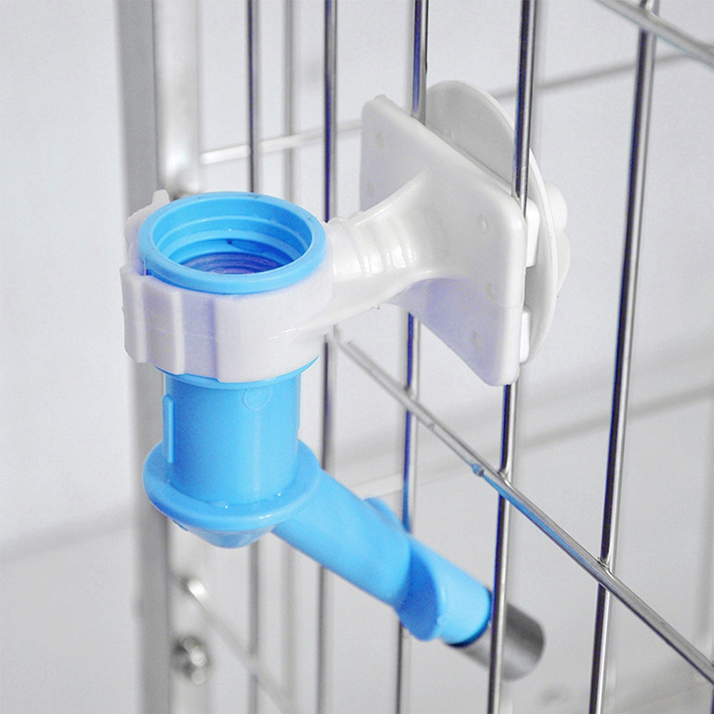 Hanging Pet Water Bottle Connector-Water Head Attachment for Cages