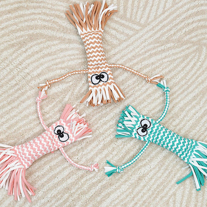 Dog Rope Toy | Knot Squeaky Durable Chew Toy