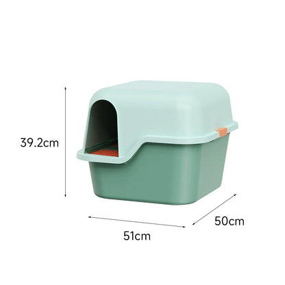PAKEWAY Kingbox Candy Green Cat Litter Box