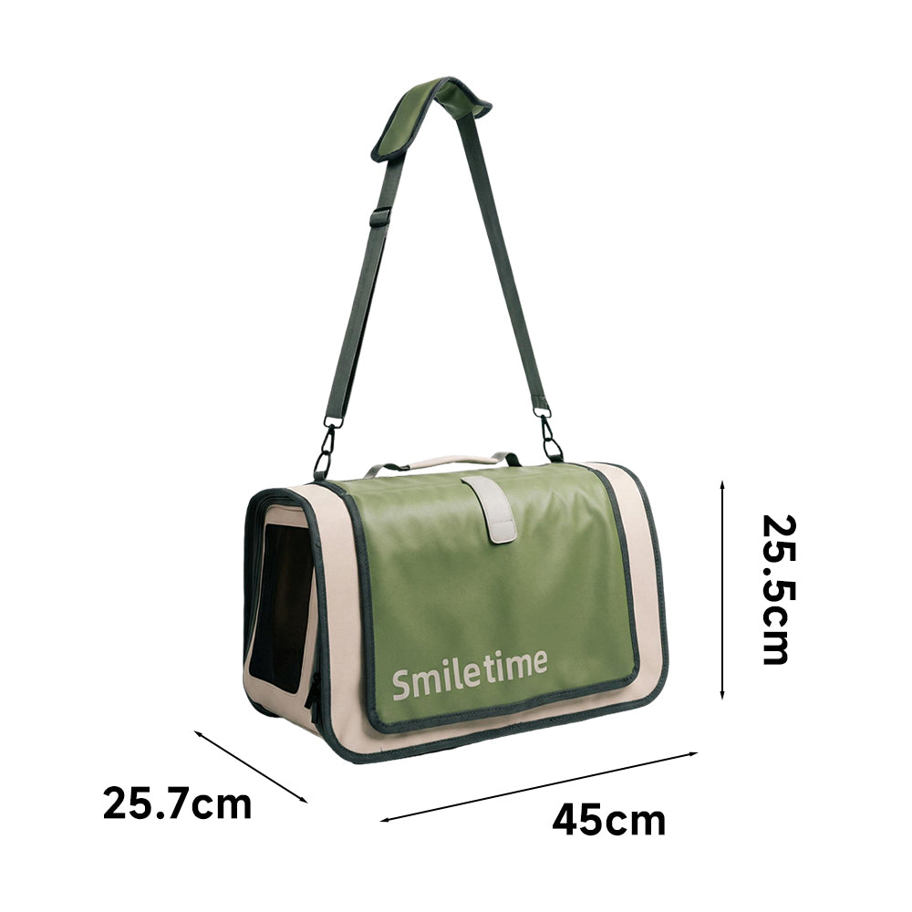 SMILE TIME Fresh-Core Interchangeable Pet Carrier 45.7x25.7x25.5cm
