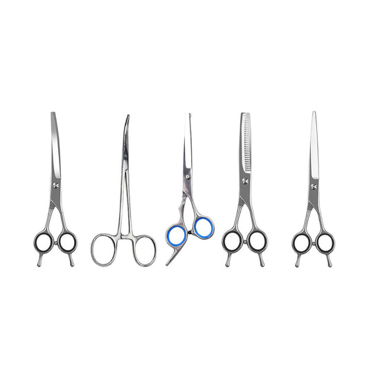 Pet Grooming Scissors | Stainless Steel | Cats & Dogs