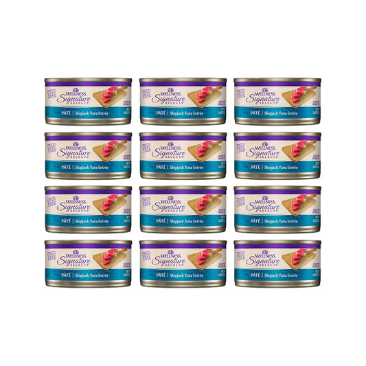 WELLNESS Core Signature Selects Skipjack Tuna Wet Cat Food 79g x 12