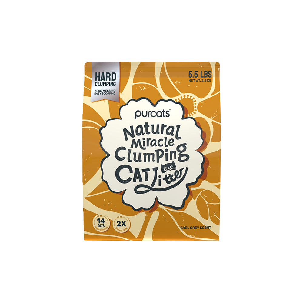 CATURE Natural Miracle Cassava Cat Litter - Earl Grey Scent 2.5Kg