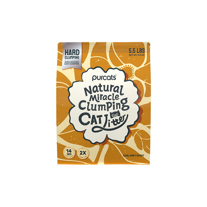 CATURE Natural Miracle Cassava Cat Litter - Earl Grey Scent 2.5Kg