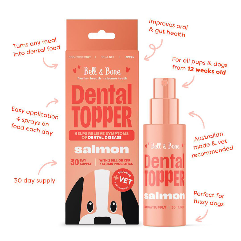 BELL & BONE Salmon Dog Dental Topper 30ml