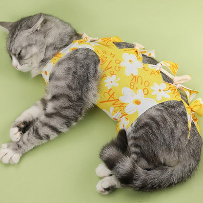 Cat Recovery Suit – Post-Surgery Protective Clothing for Cats (S/M/L)