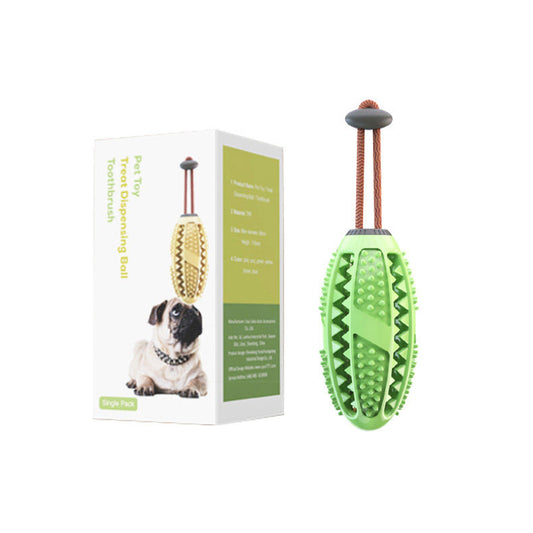 Green Strong Suction & Durable Dispensing Interactive Dog Toy