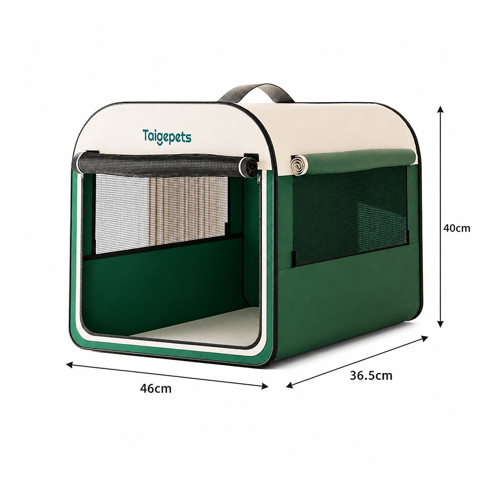 Foldable Pet Car Travel Crate | Portable Carrier for Cats & Dogs