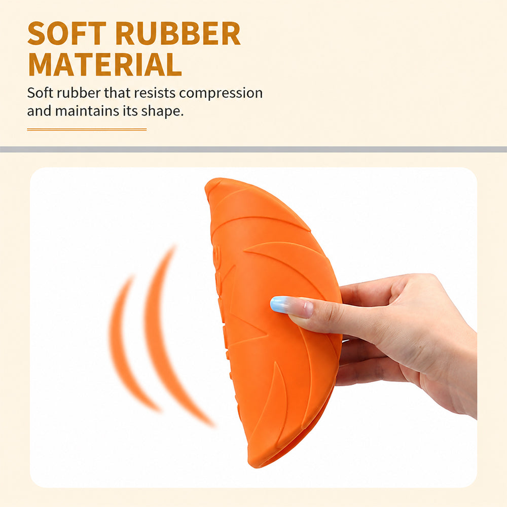 Dog Frisbee | TPR Floating Fetch Toy | Durable 22cm