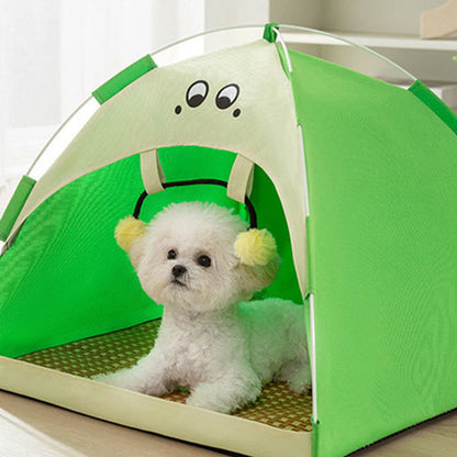 Cooling Summer Pet Tent Bed
